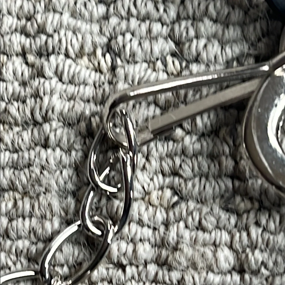 Jay Jacobs Silver Belt with Intricate Design